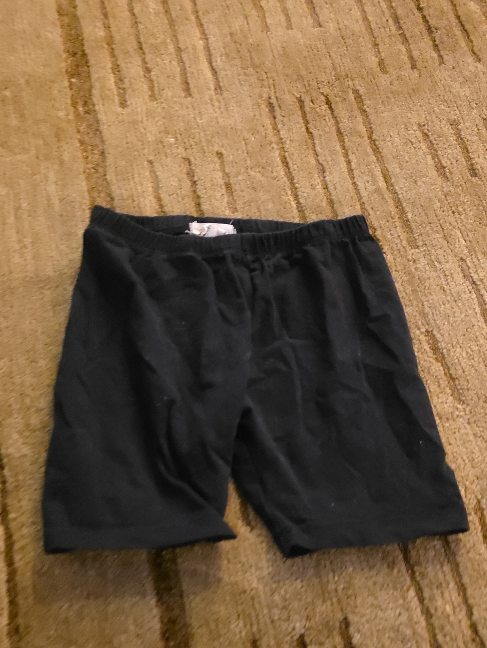 5/25 One Step Ahead Black Pull-On Shorts Size 7/8..